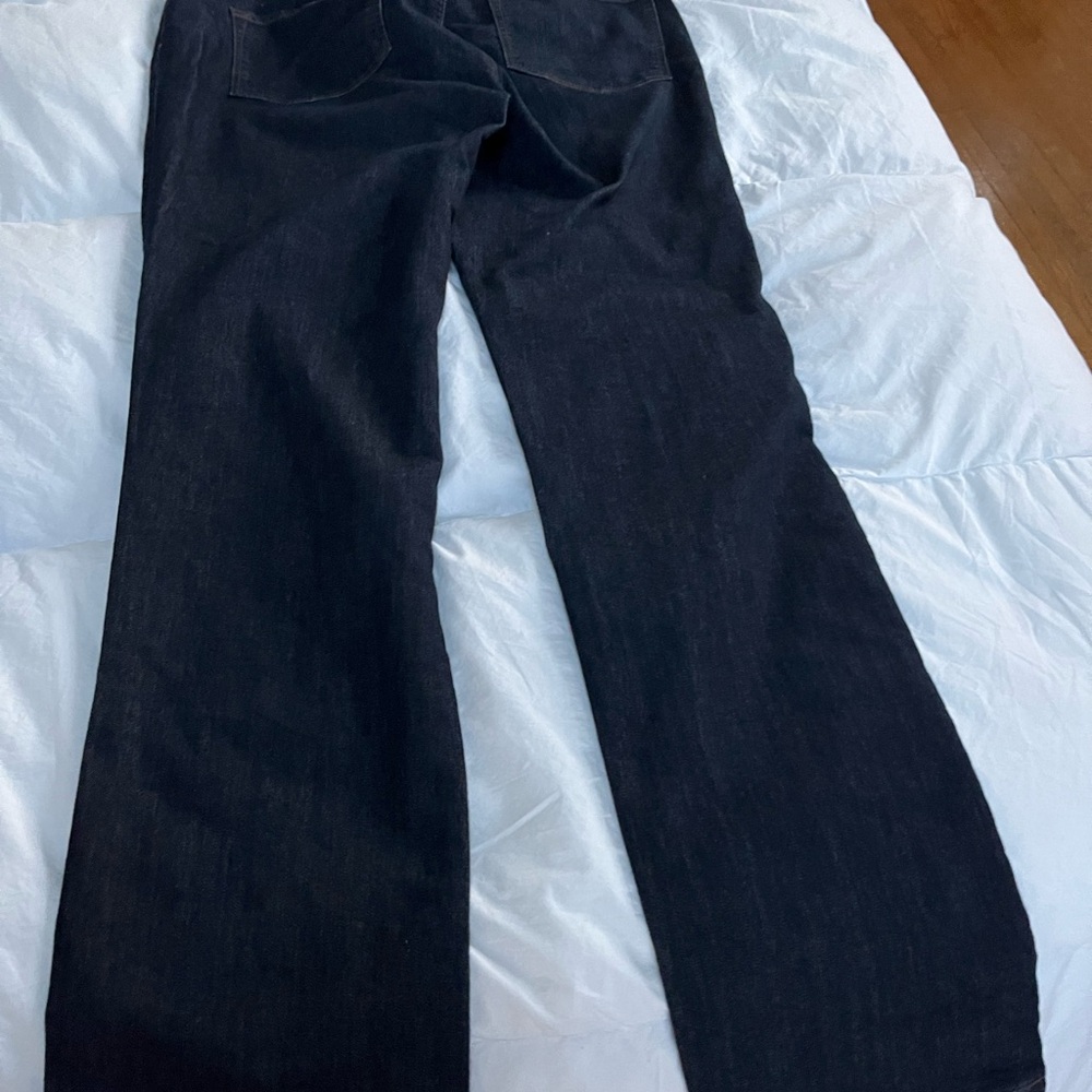 Dark denim jeans - slight stretch - size 12